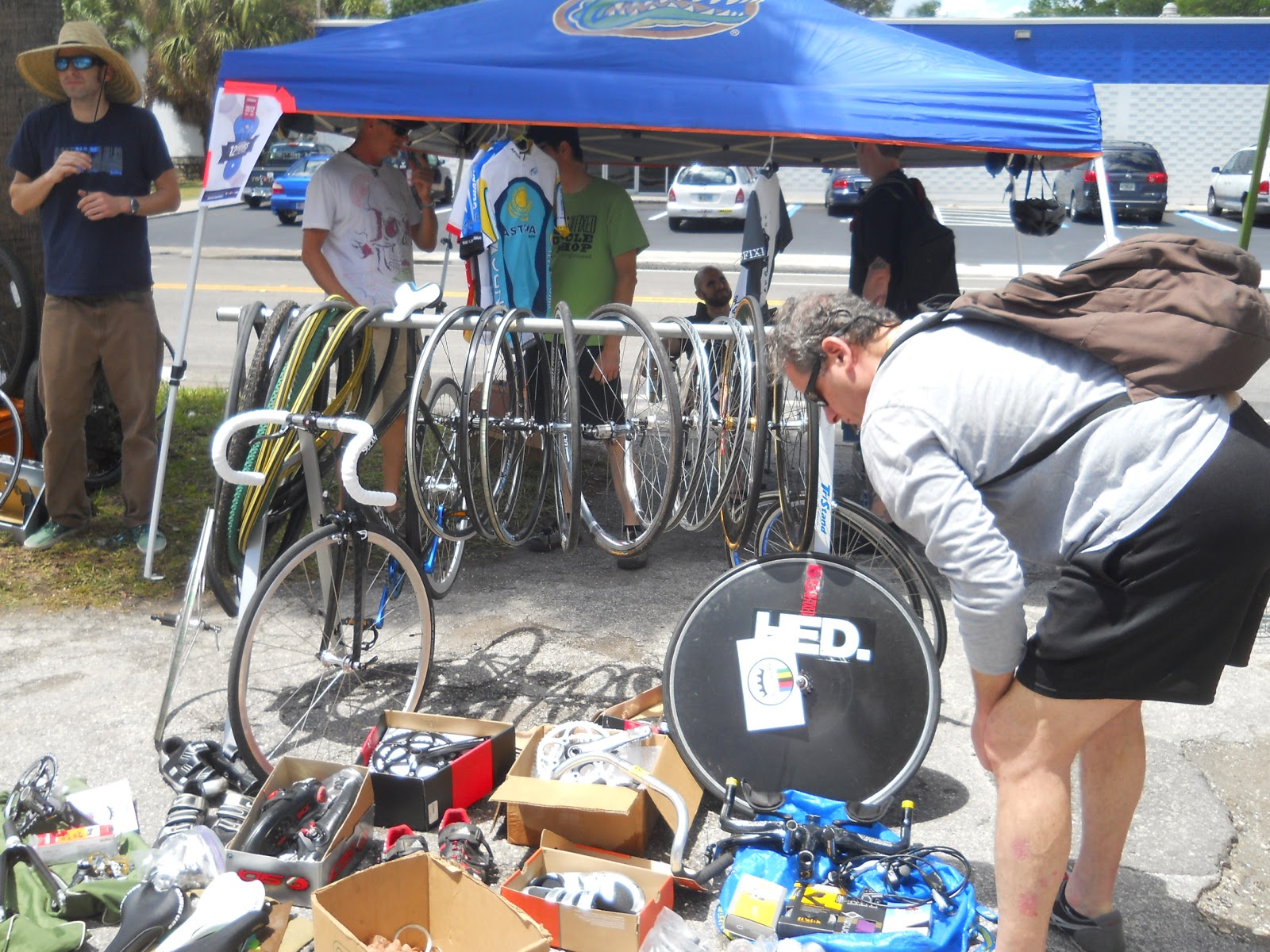 Bicycle Stories Lots Of Bicycle Spirit At Today's Swap Meet
