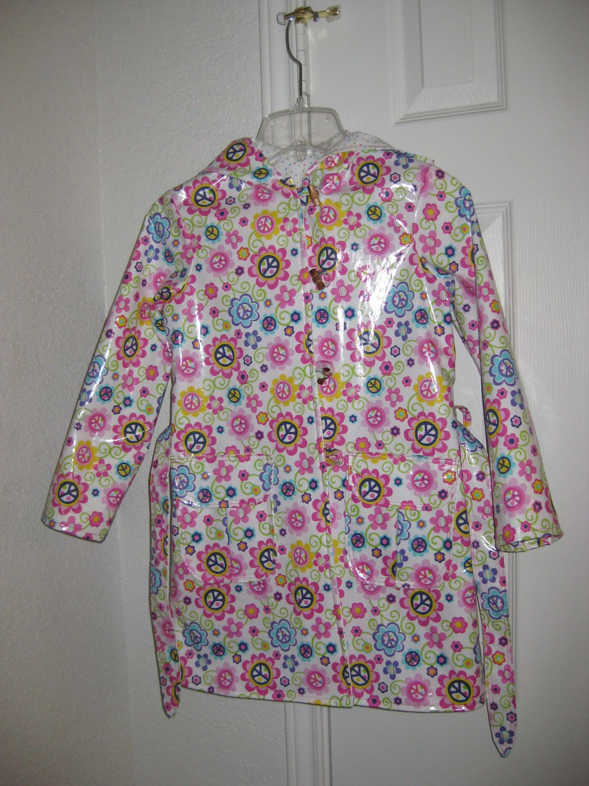 Grandma Loves to Create! © Laminated Cotton Into a Raincoat