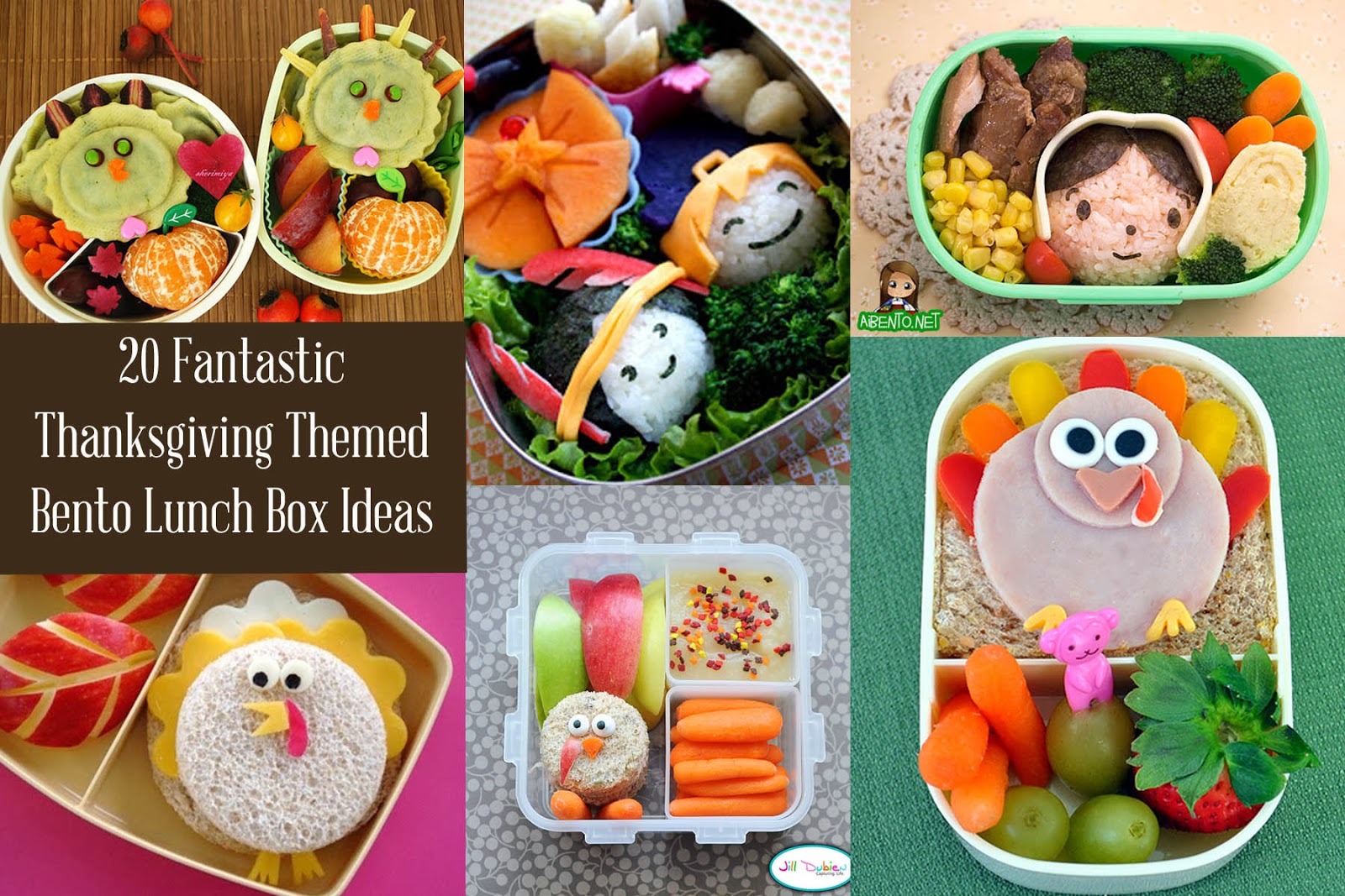Funky Polkadot Giraffe Lunch Ideas 20 Thanksgiving and Fall Bento Box