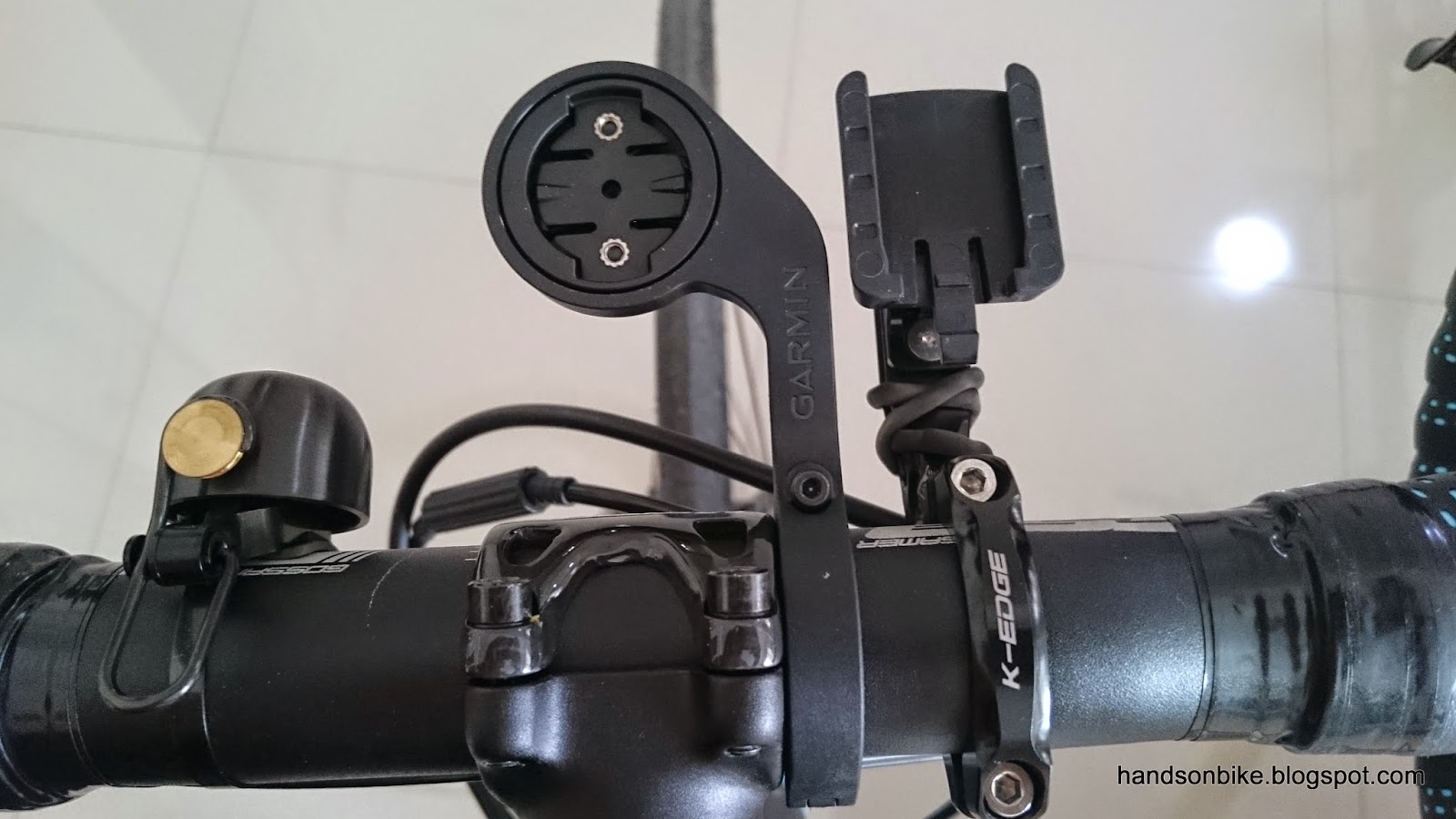 Hands On Bike KEdge Aero Garmin & Camera Combo Mount
