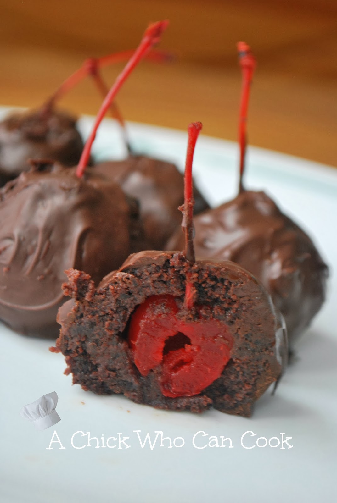 A Chick Who Can Cook Chocolate Cherry Bombs
