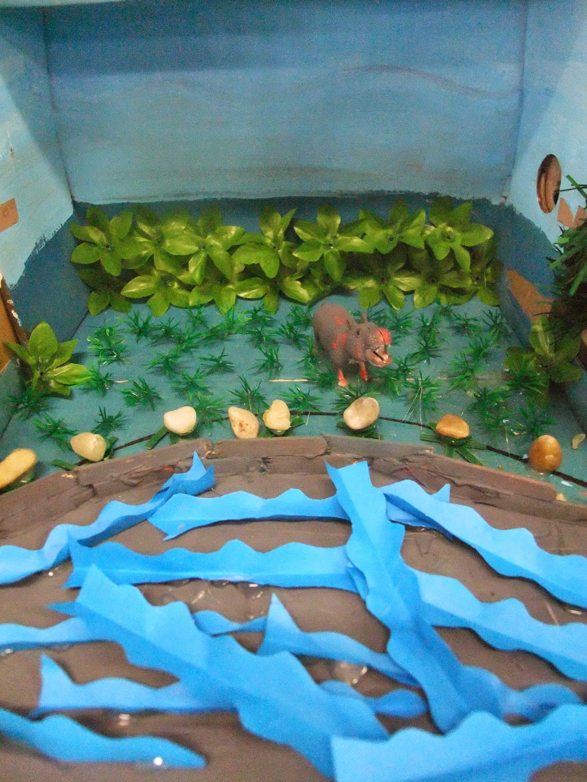 bloggers Habitat Diorama