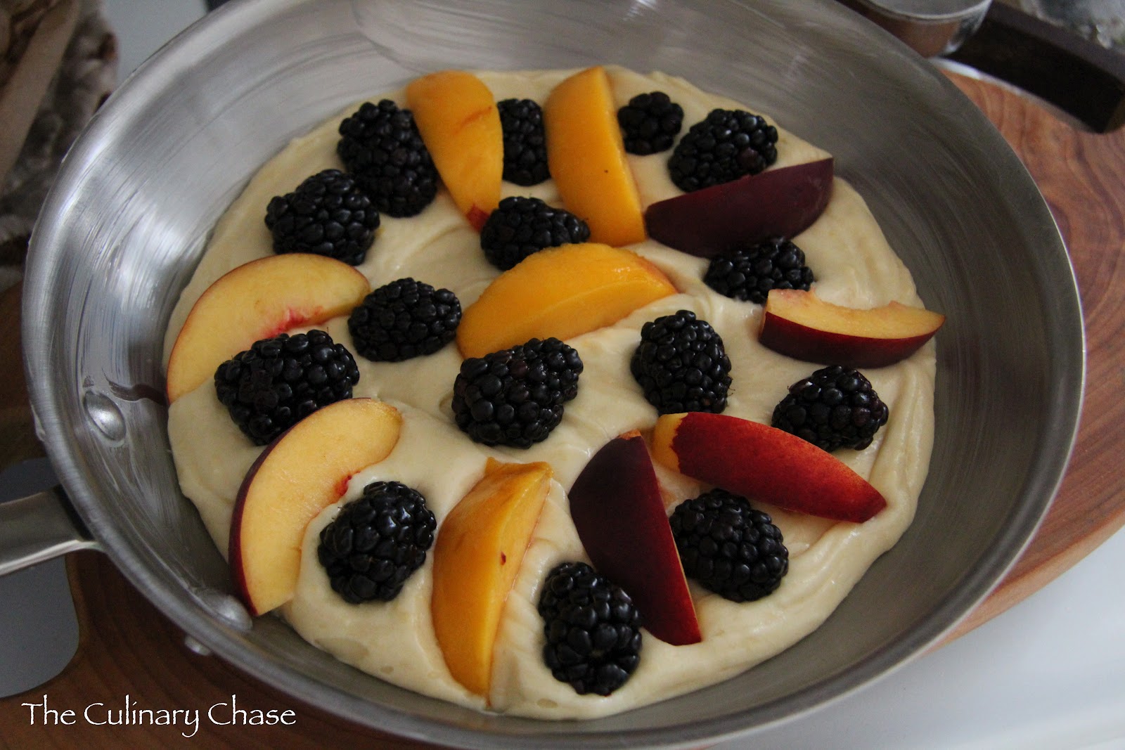 Fresh Fruit Cake - The Culinary Chase