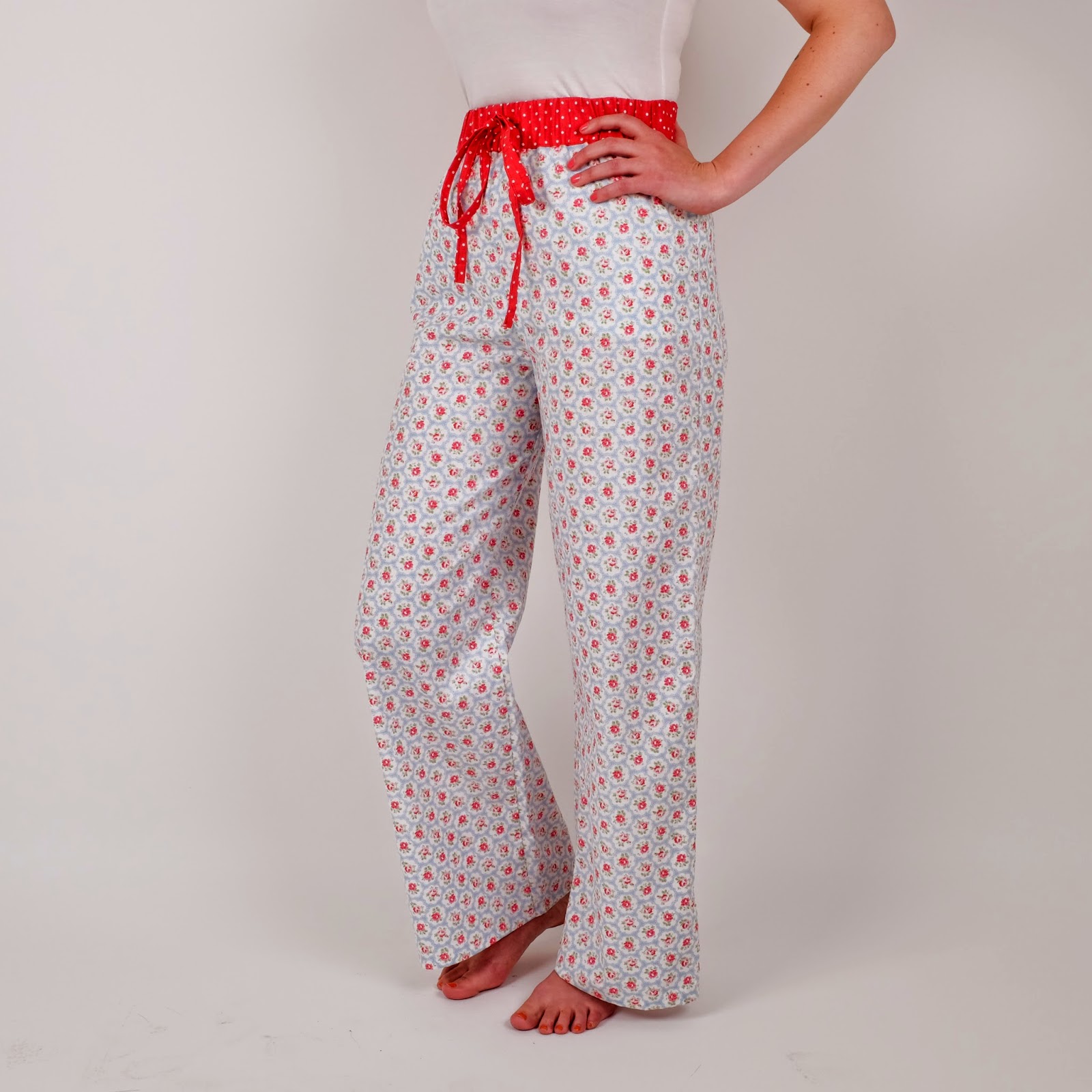 youll leave our course with a pair of pj bottoms like this but in your chosen fabric we used cath kidston cotton 4250 for 4 hours of expert and very