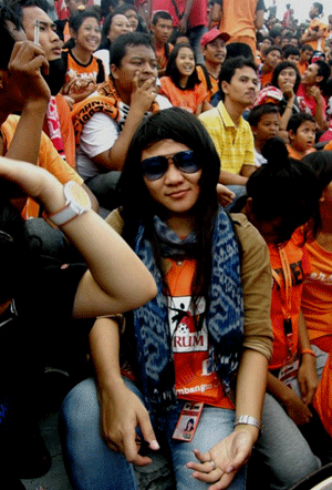 Jak Angel Jak Angel adalah wanita para pendukung persija jakarta