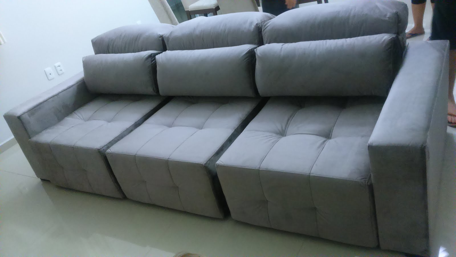 TAPECARIA SOFART SOROCABA REFORMA SOFA 3/2LUGARES