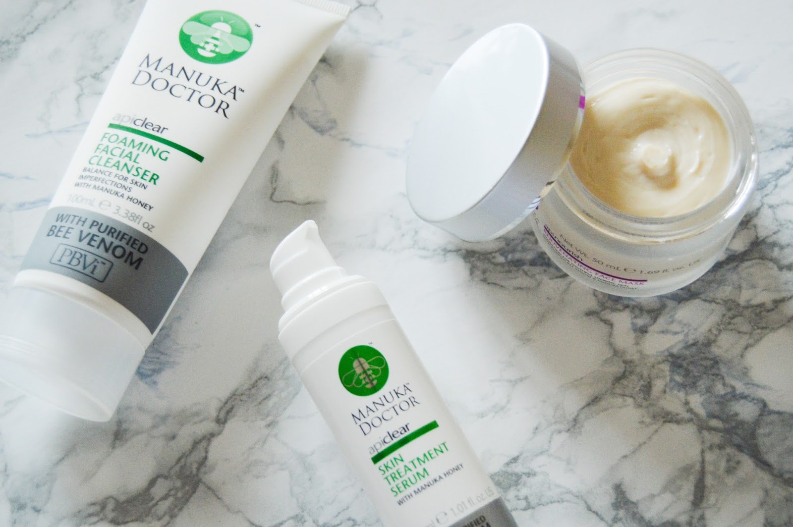 Manuka Doctor ApiClear Foaming Facial Cleanser, Skin Treatment Serum