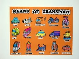 MEANS OF TRANSPORT - ACTIVITY