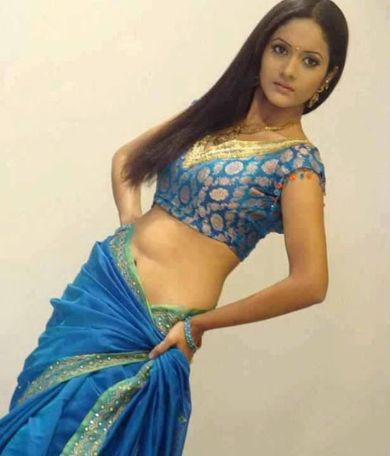 Beautiful Girl in Sari