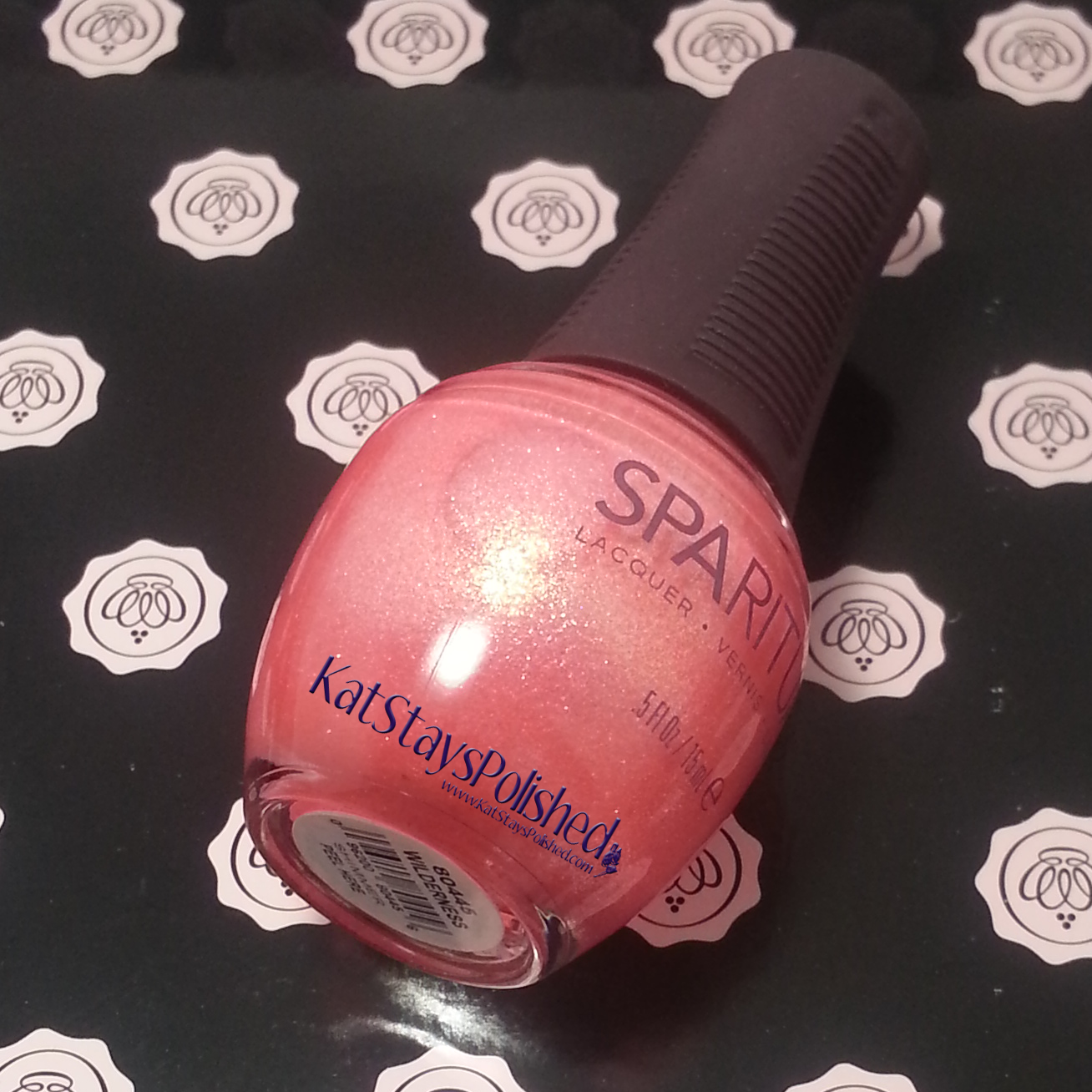 Glossybox - August 2014 - Sparitual Nail Lacquer - Wilderness | Kat Stays Polished
