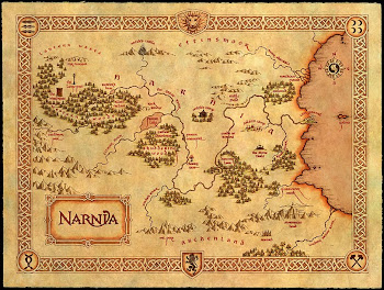 O mapa de Narnia