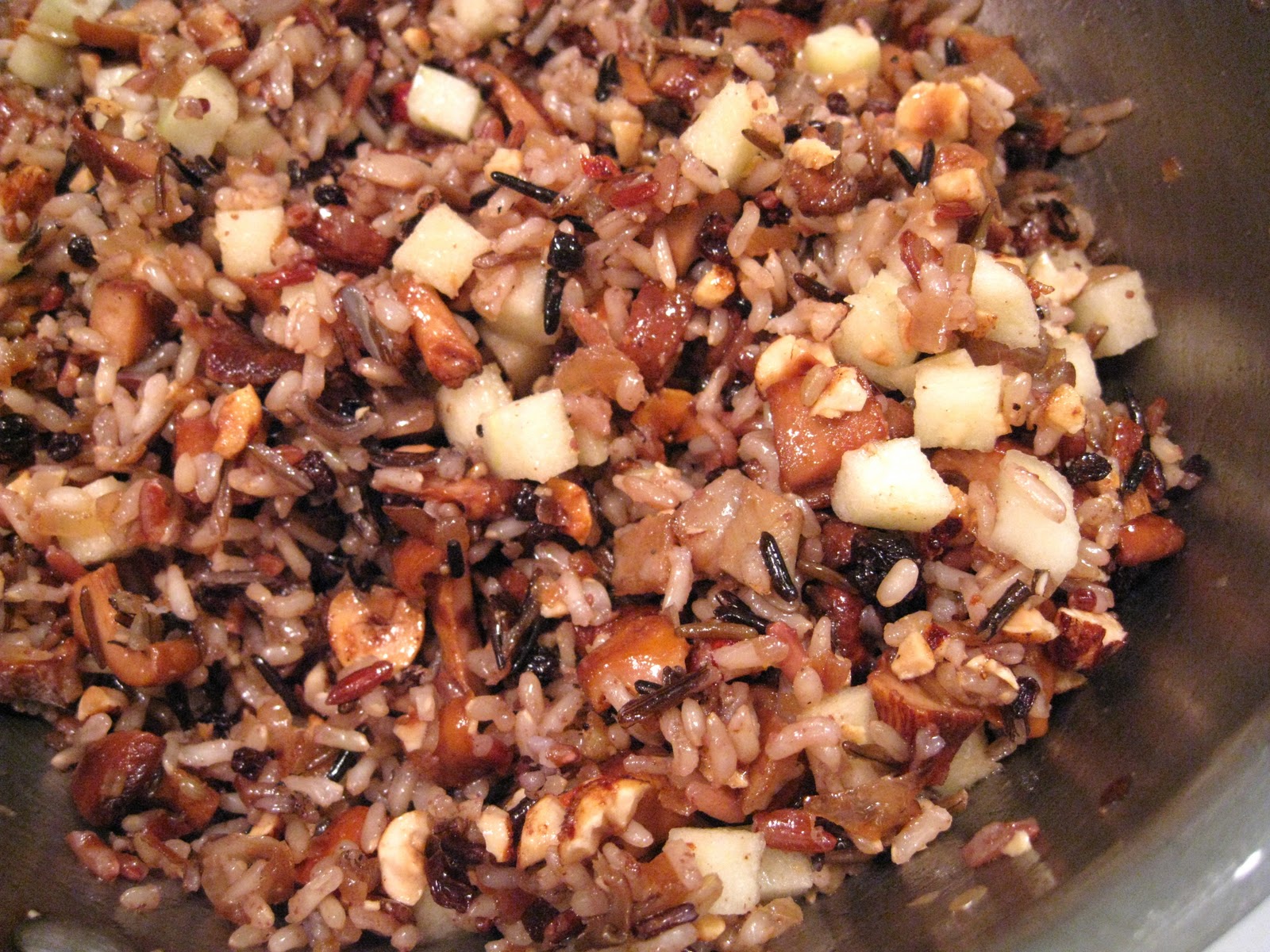 Roasted Quail with Mushroom and Wild Rice Stuffing and Saffron Sauce