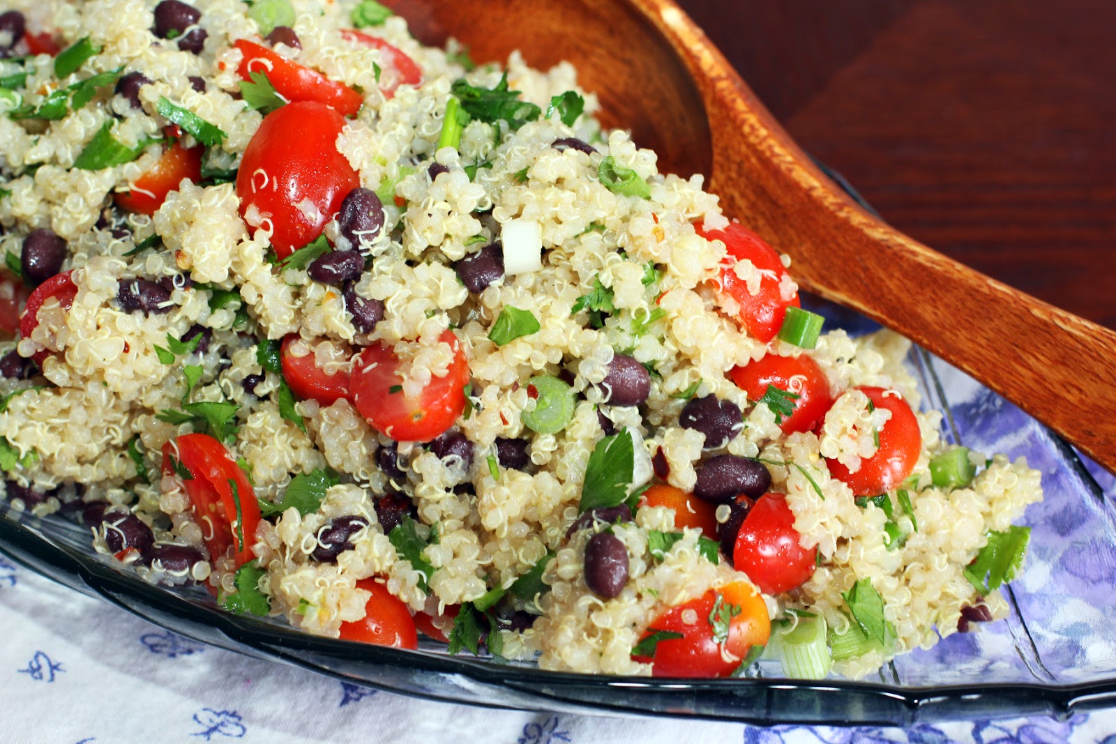 The No Pressure Cooker Black Bean and Quinoa Salad with Lime Vinaigrette