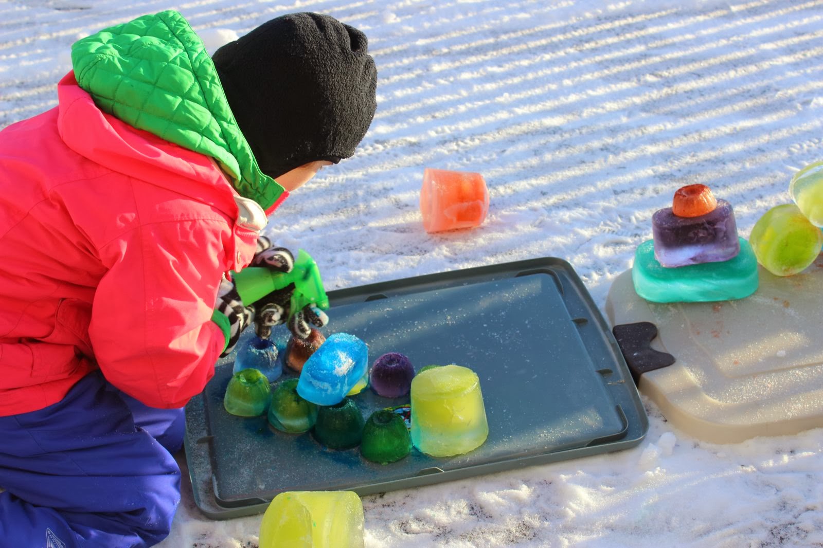 Mini Matisse Colored Ice Blocks