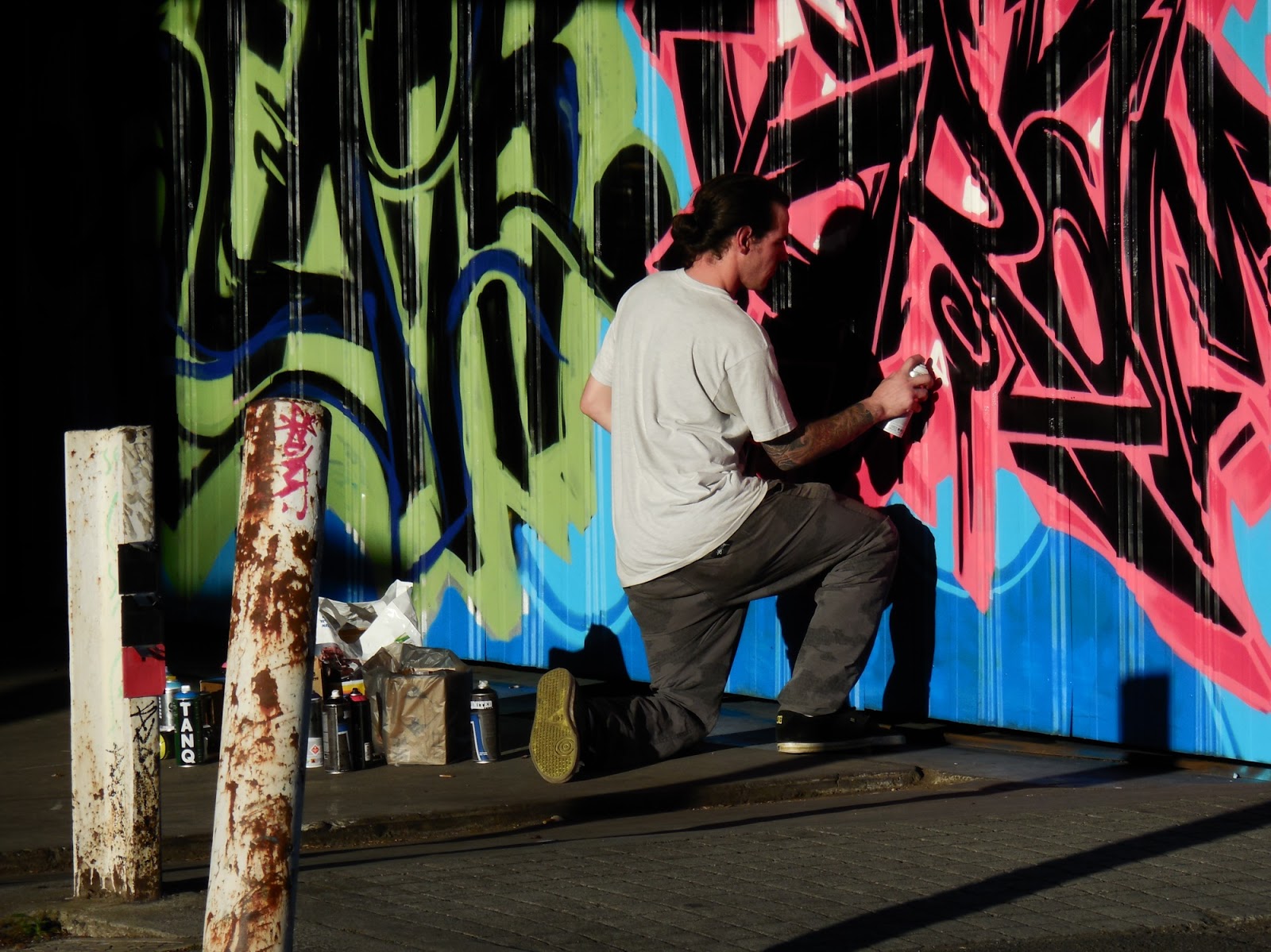 Melbourne Street Art 86 Site origins and information