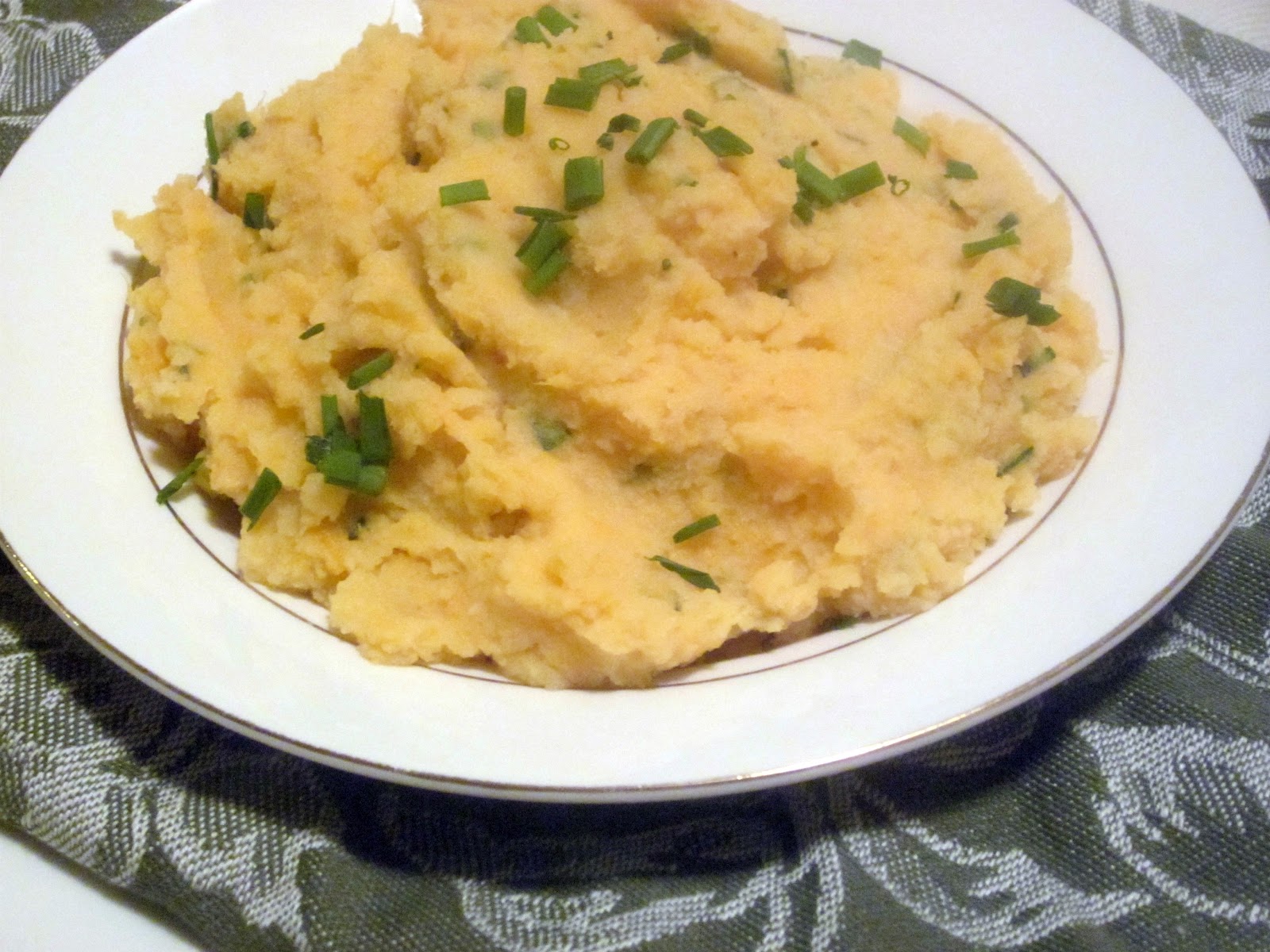 Hungry Couple Smokey Mashed White and Sweet Potatoes