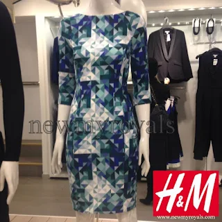 Princess Sofia wore H&M Graphic Print Dress