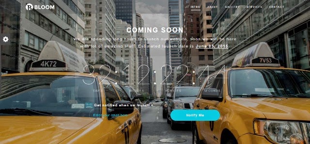 Bloom - Responsive Coming Soon Template