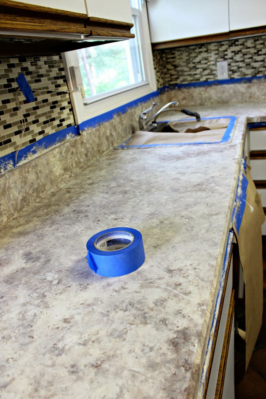 how to paint your countertops | days of chalk and chocolate how to paint your countertops | days of chalk and chocolate
