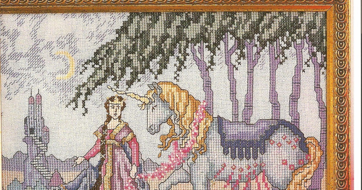 Cross Stitch Favorites Lady and Unicorn