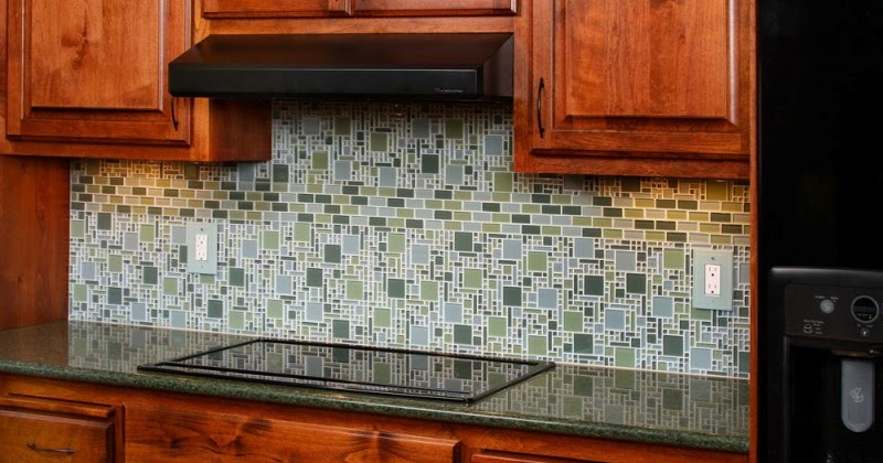 Ideas Backsplash De La Cocina Cristal Moderno