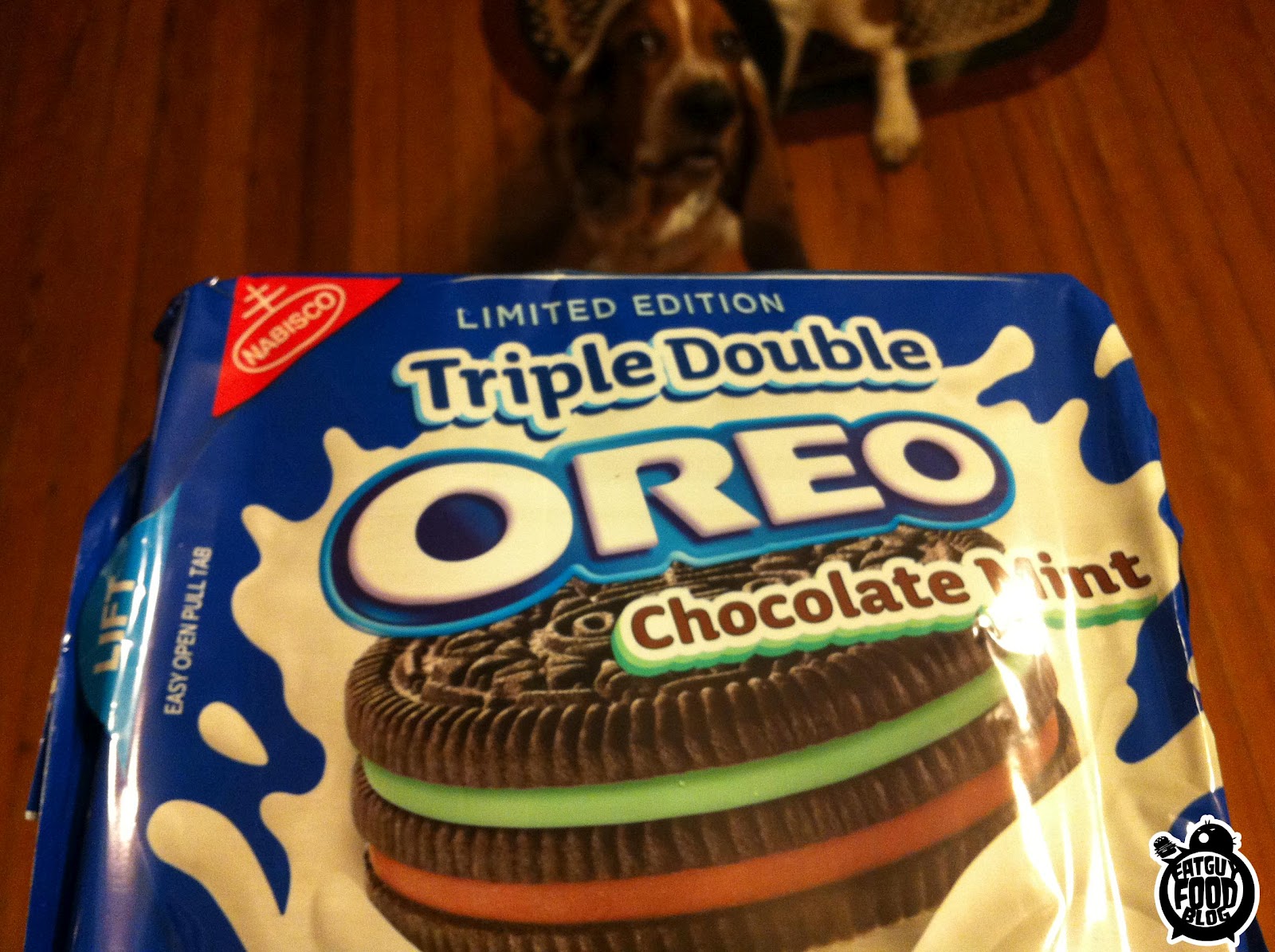 FATGUYFOODBLOG Oreo Double Review Triple Double Chocolate Mint
