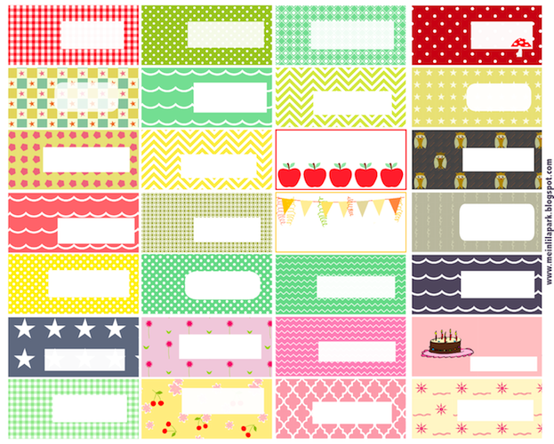 Pattern Name Tags | free printable pattern tags and labels ausdruckbare Pattern Name Tags | free printable pattern tags and labels ausdruckbare
