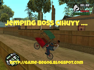 Mod Becak GTA San Andreas Indonesia Mod Becak GTA San Andreas Indonesia