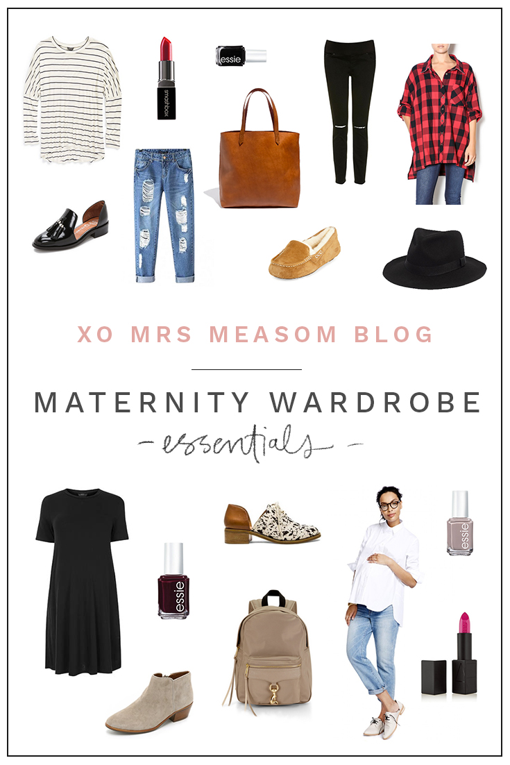 Xo Mrs Measom Maternity Wardrobe Essentials