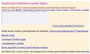 COME ESEGUIRE UNA CORRETTA ANALISI LOGICA E GRAMMATICALE DI FRASI E PERIODI ONLINE