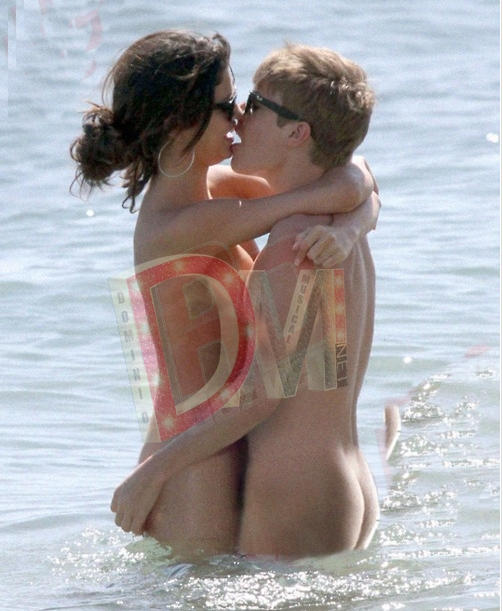 Fotos de Selena Gomez y Justin Bieber haciendo el amor desnudos