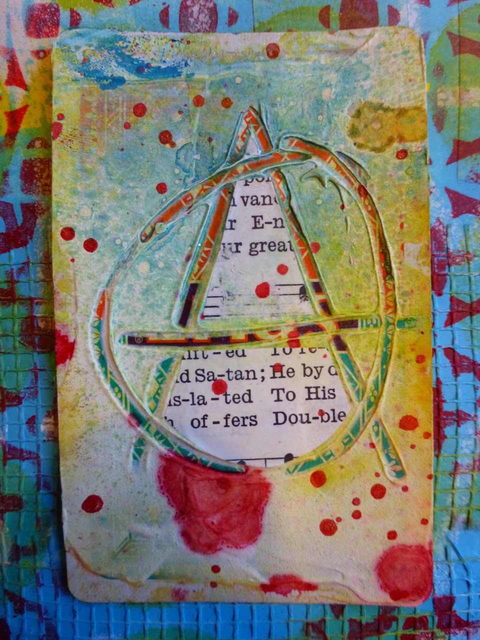 Made by Nicole Recycled Playing Cards Mixed Media