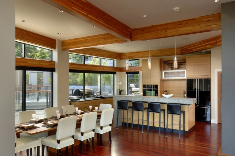 Alar constructora » the armada house Estilos de salas comedor y cocina