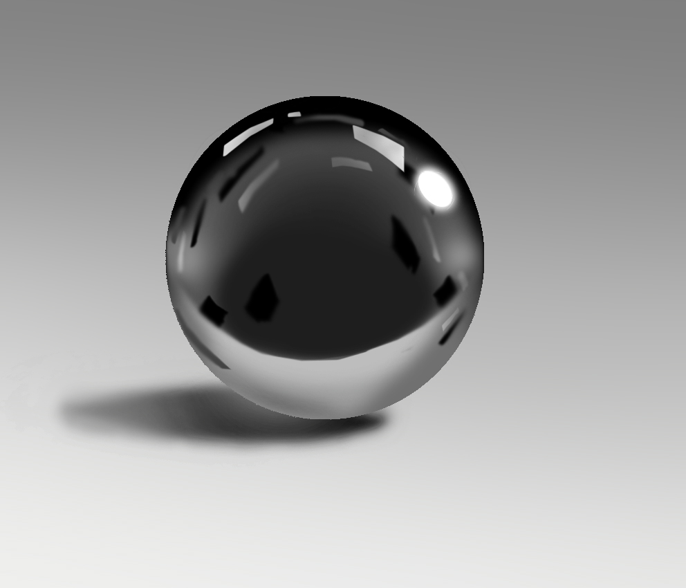 black and white objects
