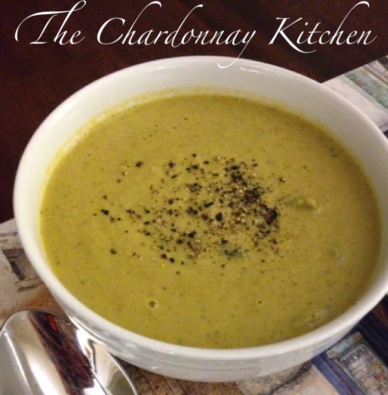 The Chardonnay Kitchen Artichoke Asparagus Soup