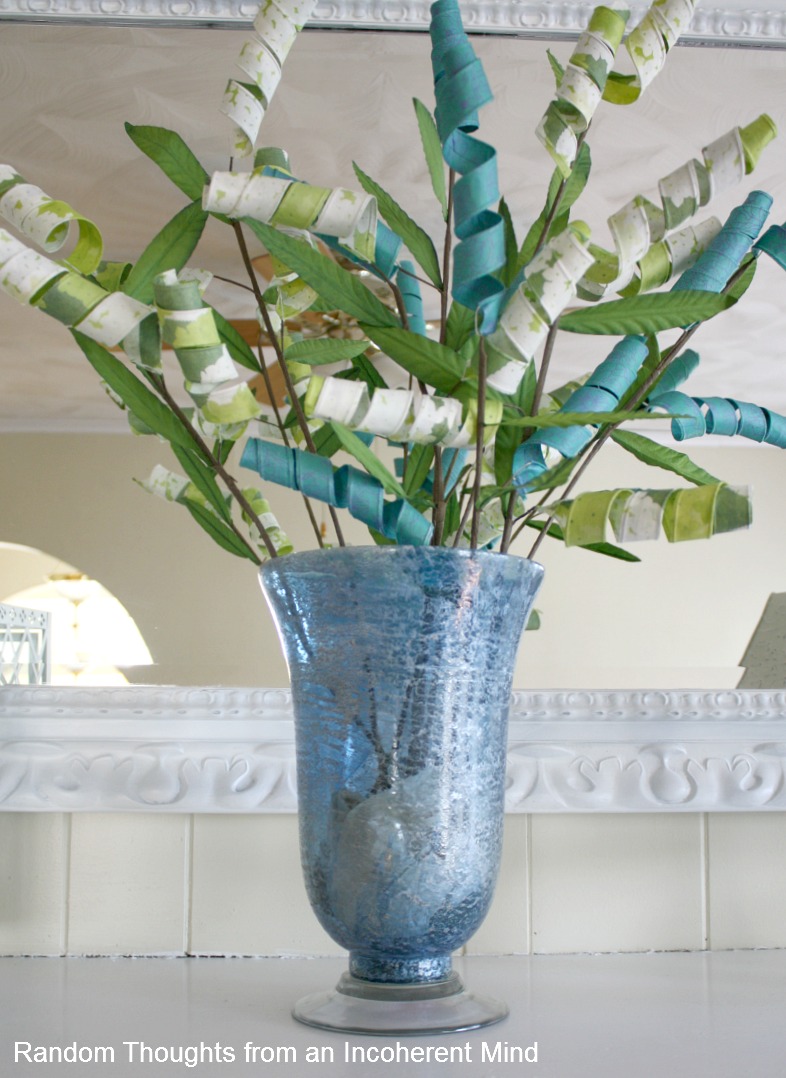 Summer Mantel 2012 Random Thoughts Home