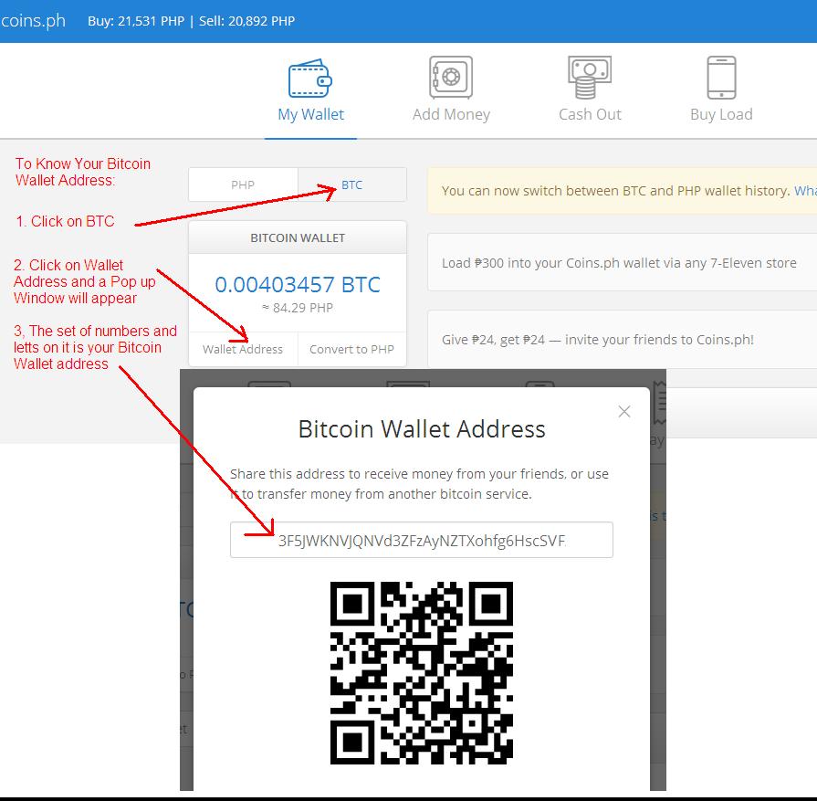 get a bitcoin wallet address