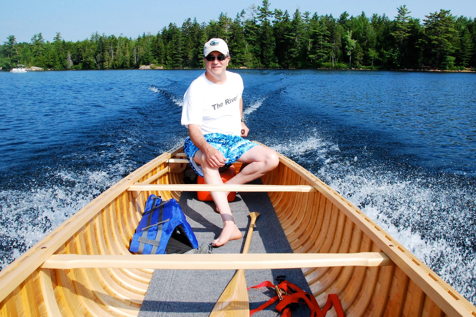 The Maine Outdoorsman Classic Grand Lake Canoe Photographs