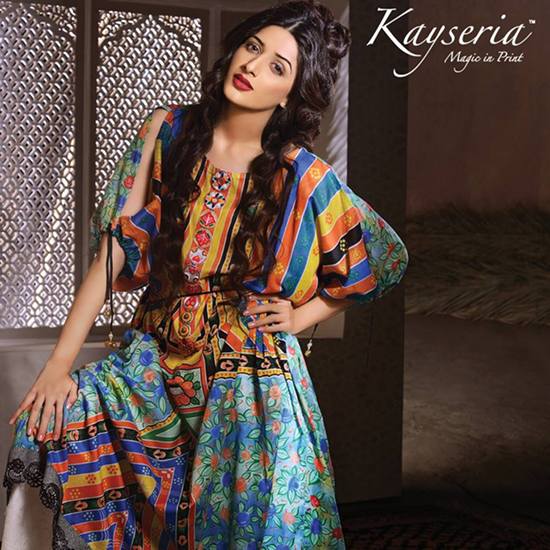 Fashion week Dazzling Extra prints by kayseria collection for girls Fashion week Dazzling Extra prints by kayseria collection for girls
