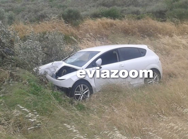 Εύβοια: Απίστευτο τροχαίο στην Ακτή Νηρέως - Δείτε που κατέληξε το αυτοκίνητο (ΦΩΤΟ) Εύβοια: Απίστευτο τροχαίο στην Ακτή Νηρέως - Δείτε που κατέληξε το αυτοκίνητο (ΦΩΤΟ)