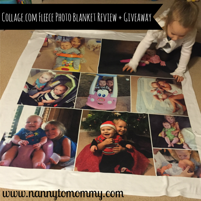Fleece Photo Blanket Review {Spring into Spring Giveaway