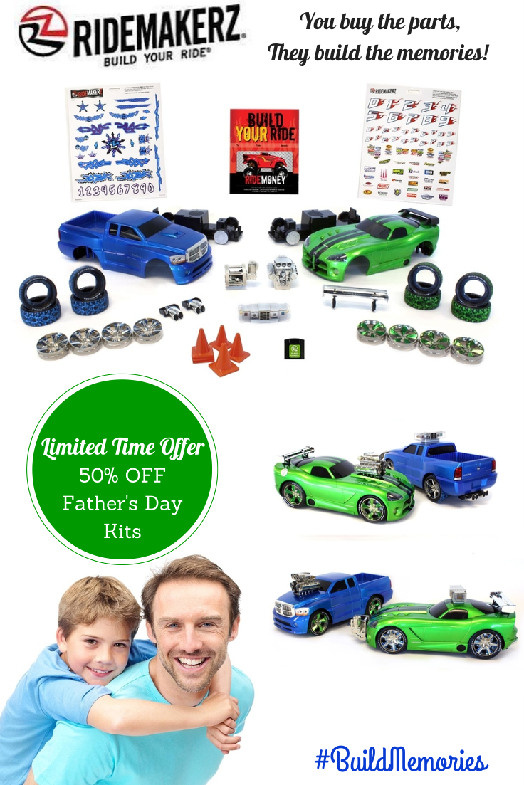 The Journey of Parenthood... Ridemakerz You Buy The Parts, They Build