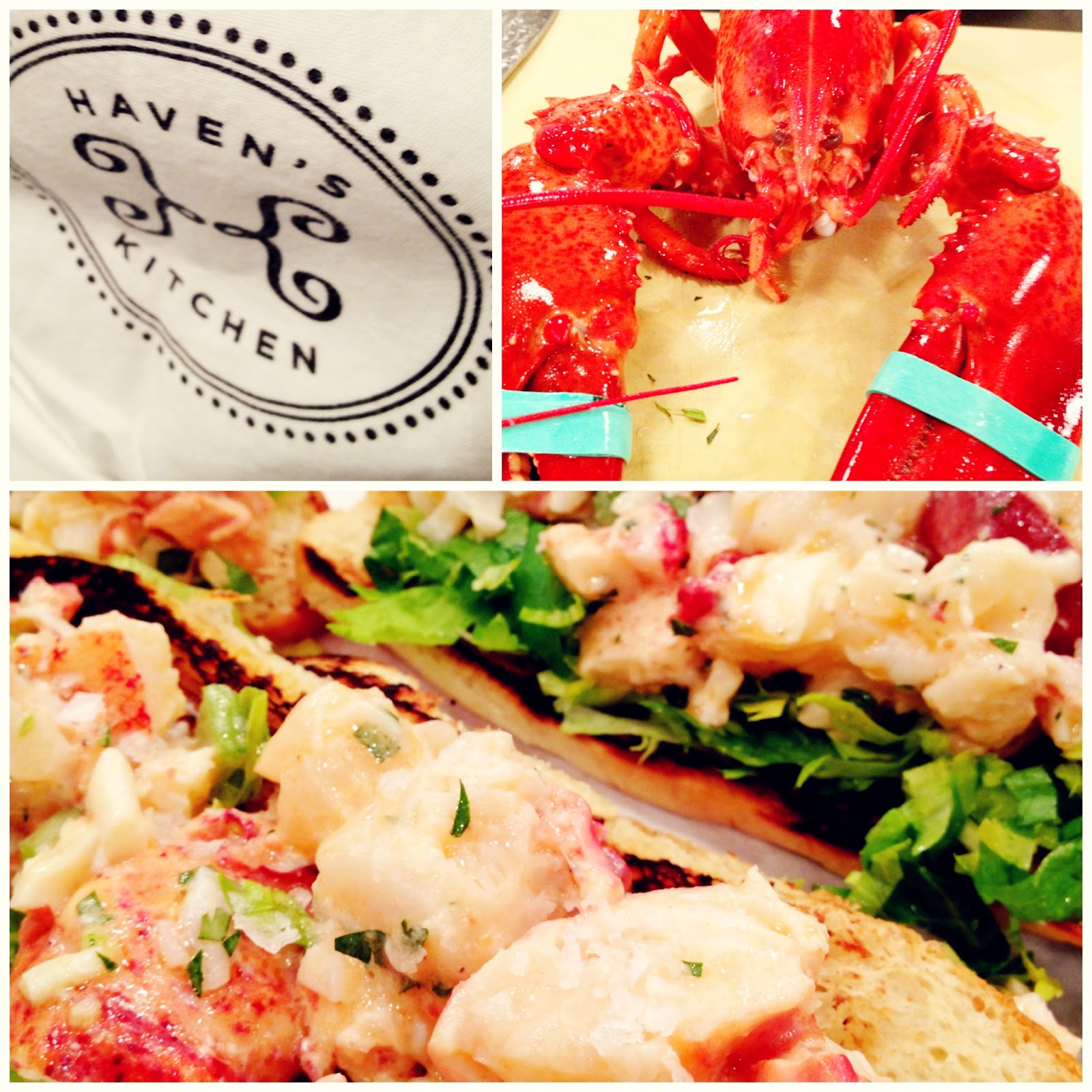 Little Ms. Piggys Haven's Kitchen Lobster Roll Class