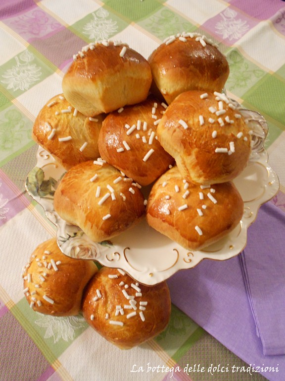 Brioche al cioccolato