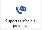 suport telefonic si pe email