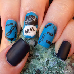 The Fault In Our Stars nail art