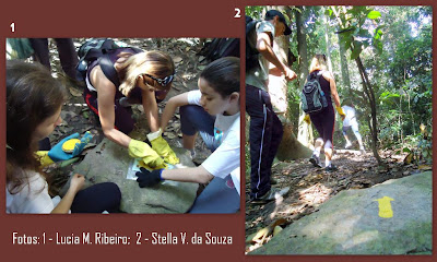 Sinalização de Trilha Trilha Parque Lage X Corcovado