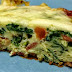Delicious Frittata Recipe: Bacon, Tomato, and Spinach Topped With Melted Provolone