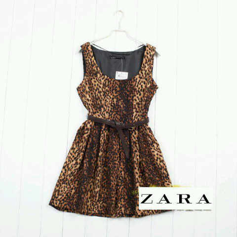 Where shopping has become cheap and righteous ☺: Zara Leopard Dress