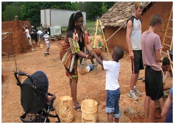 Photos Of An Igbo Village Built In Virginia, USA Photos Of An Igbo Village Built In Virginia, USA